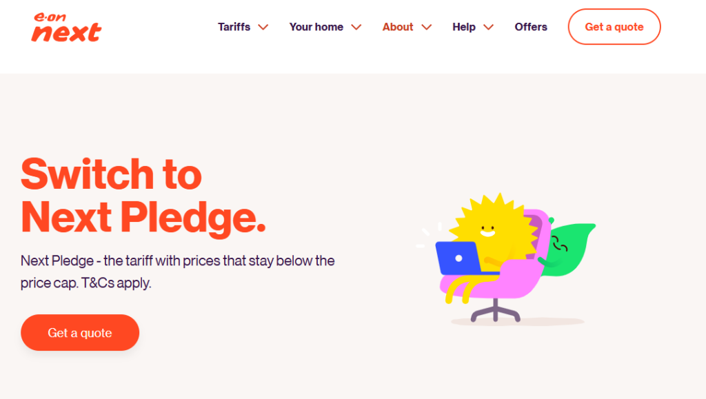 E.ON Next Customers Save £14 Million with Pledge Tariff