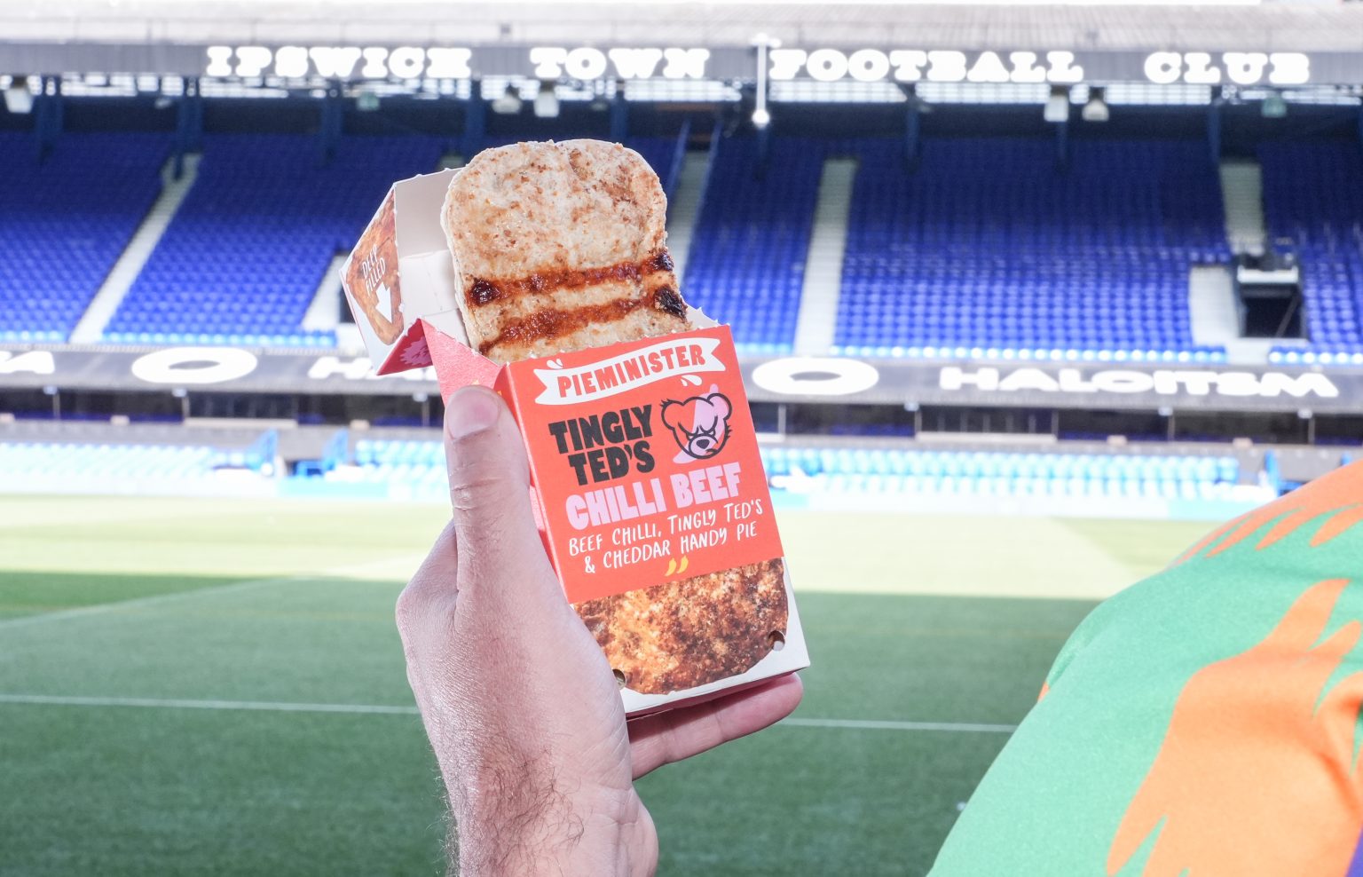 Tingly Ted’s and Pieminister to Unveil Fiery Collaboration at Ipswich Town’s First Premier League Match in 22 Years