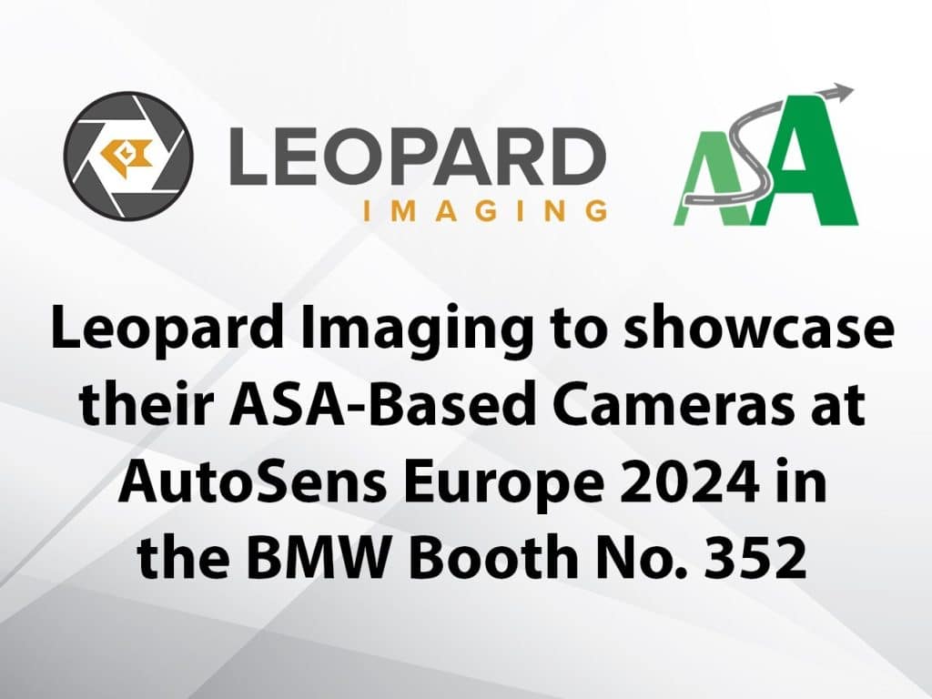 Leopard Imaging to Launch Next-Gen Cameras with BMW Group