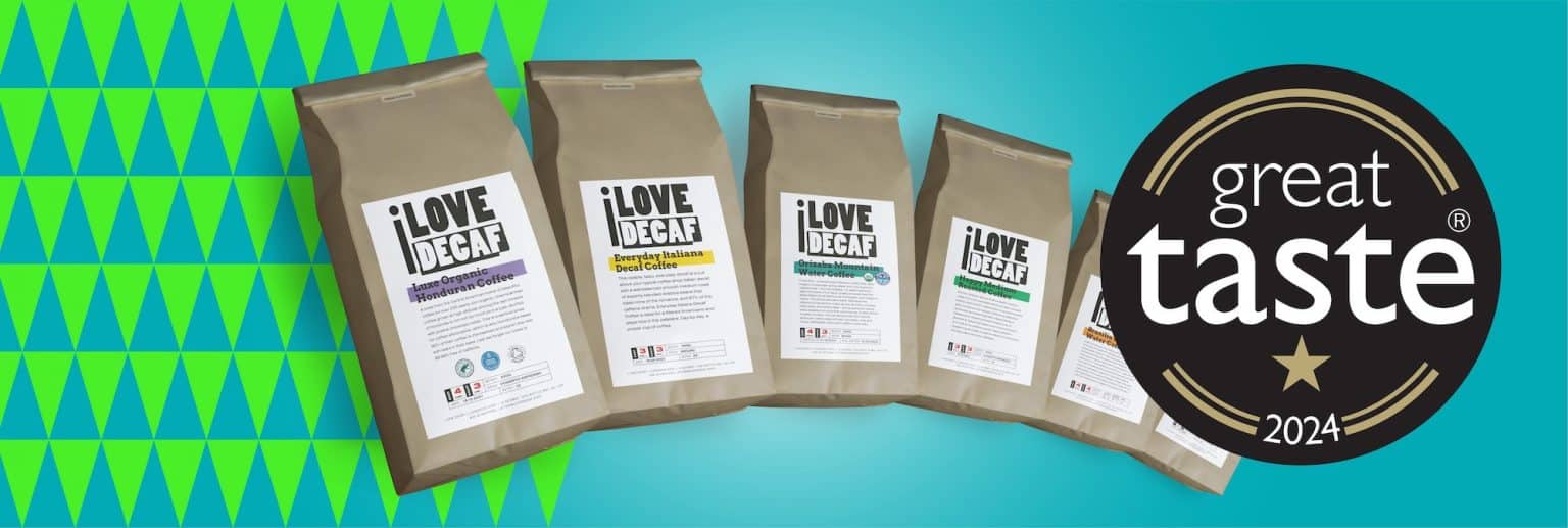 I Love Decaf’s coffee celebrates Great Taste Award win and champions caffeine-free resolutions for the New Year