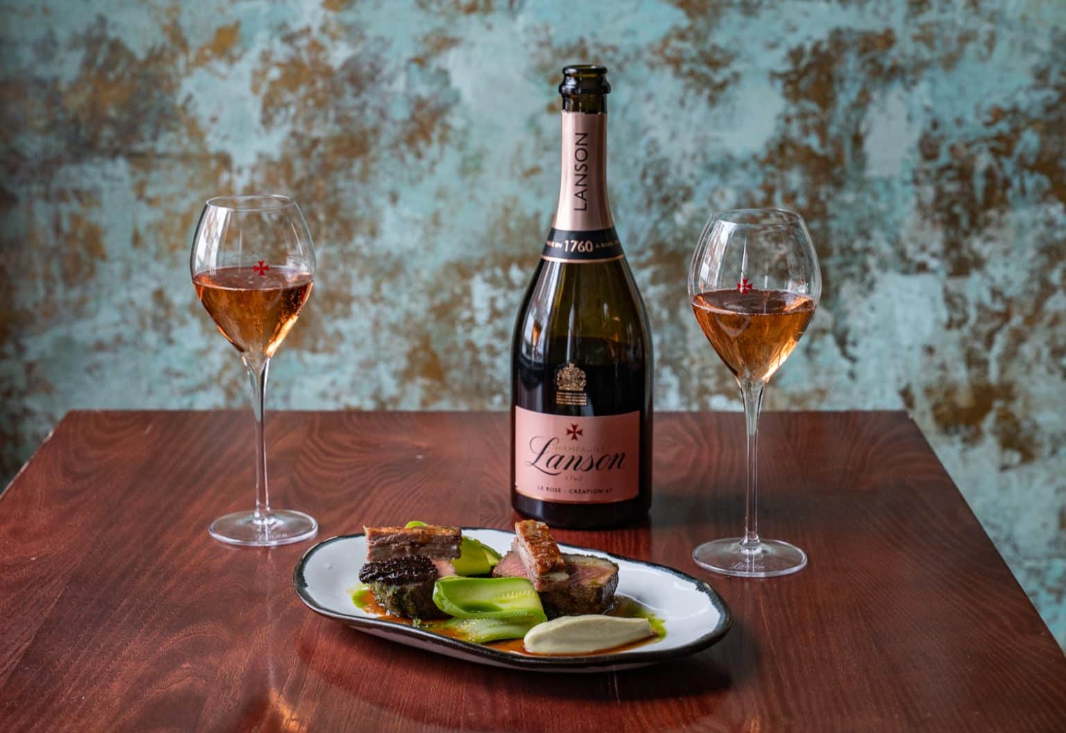Spring Pairing Recipe | Lanson Champagne x Chef Jun Tanaka’s Grilled Lamb
