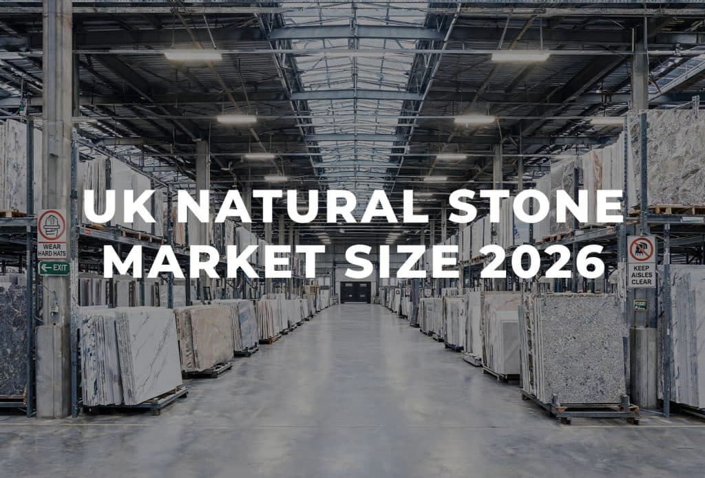 UK natural stone market 2026 showing granite, marble, limestone and sandstone